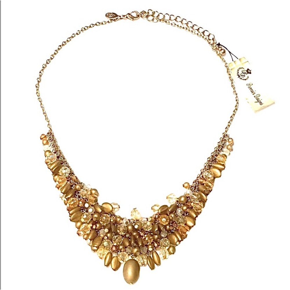 PREMIER DESIGNS Golf Beaded CHA CHA Necklace NWT